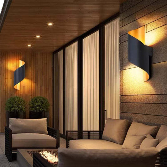 Moderne Spiraal LED Wandlamp - TwistLight