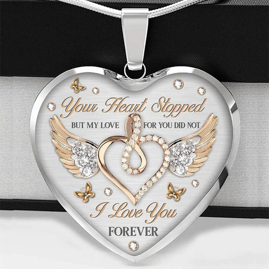 Gegraveerde Hartketting – Sofie “Forever”