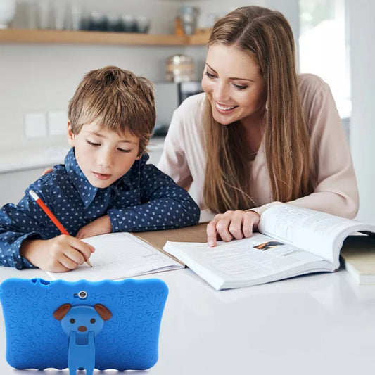 Kindertablet met 7-inchdisplay, stootbescherming en ouderlijk toezicht – LernTab Junior