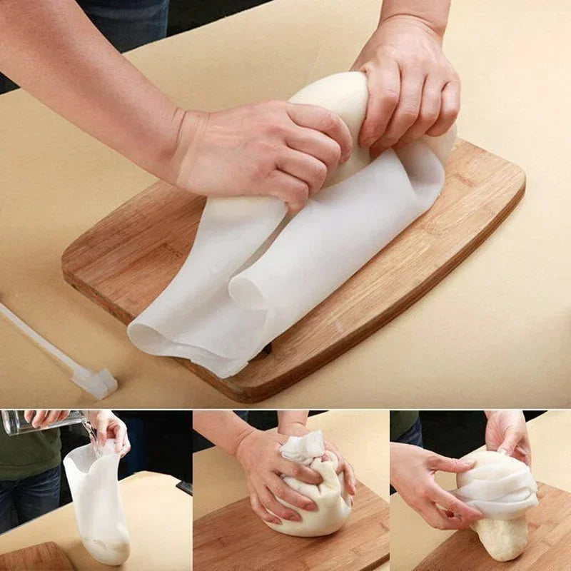 Flexibele Siliconen Bewaar- en Kneedzak - FlexiBake