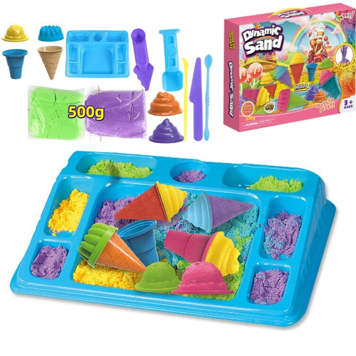 Kinetisch Zand Speelset - CreativeSand