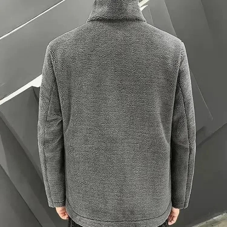 Gewatteerd fleecevest met opstaande kraag - Arden