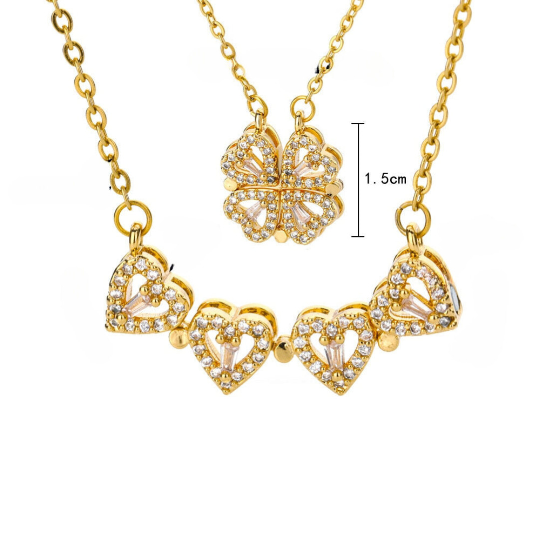 Luxe Diamanten Halsketting - Livia