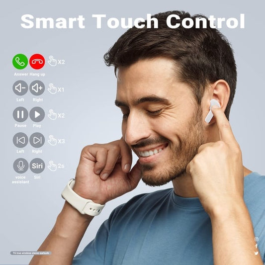 Draadloze Bluetooth Oordopjes – SonicPulse