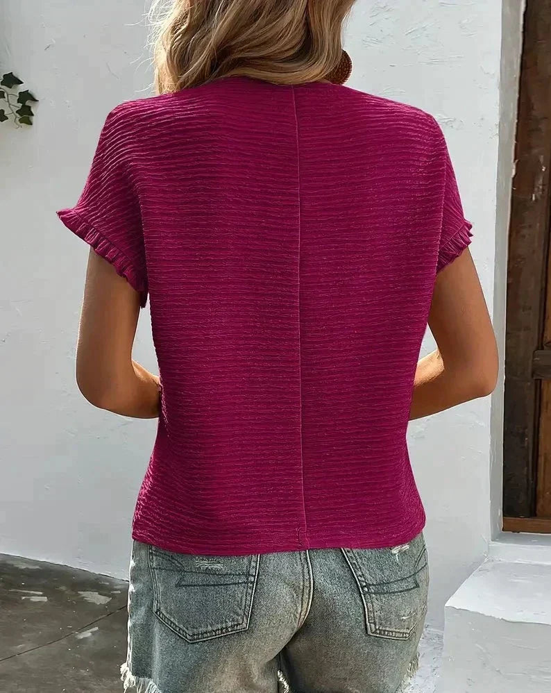 Zacht Katoenen Dames T-shirt – Élodie