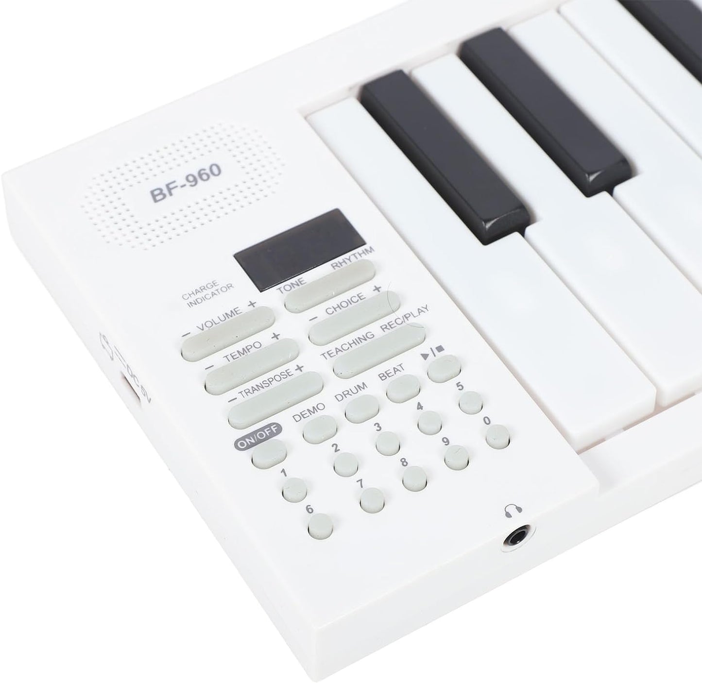 61-toets Opvouwbare Digitale Piano met Opname- en Afspeelfunctie – Meliora