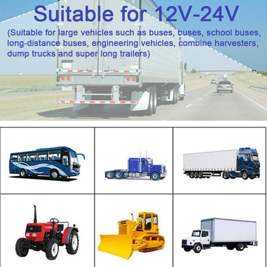 Truck Achteruitrijcamera 12V/24V met 18 LED IR Nachtzicht IP68