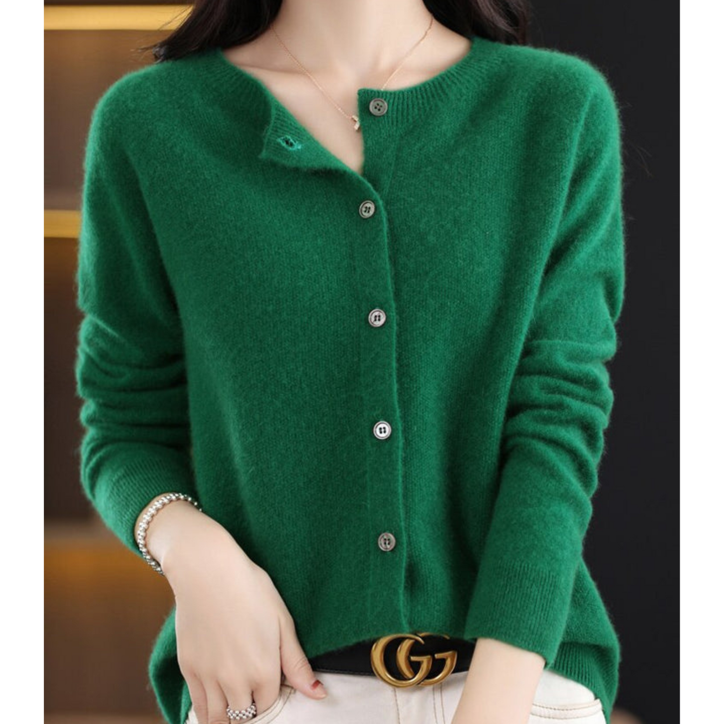 Dames Ronde Hals Vest – Amalia
