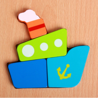 Houten leerpuzzel voor peuters – Ontdekkerset Montessori (1+1 GRATIS)