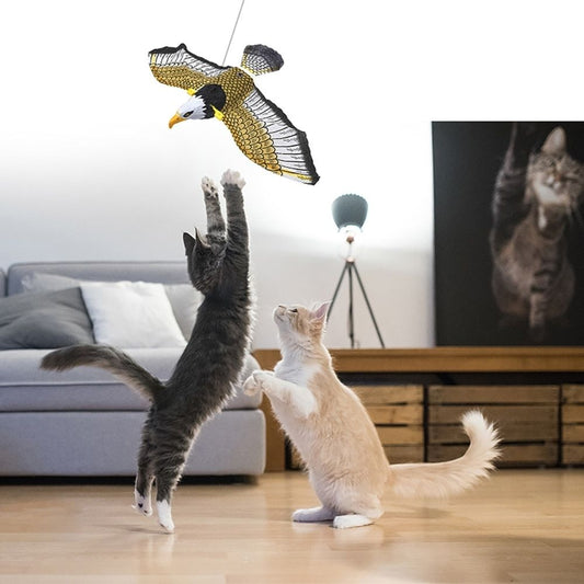 Interactief Kattenspeelgoed voor Plezier en Beweging - FeatherFlight