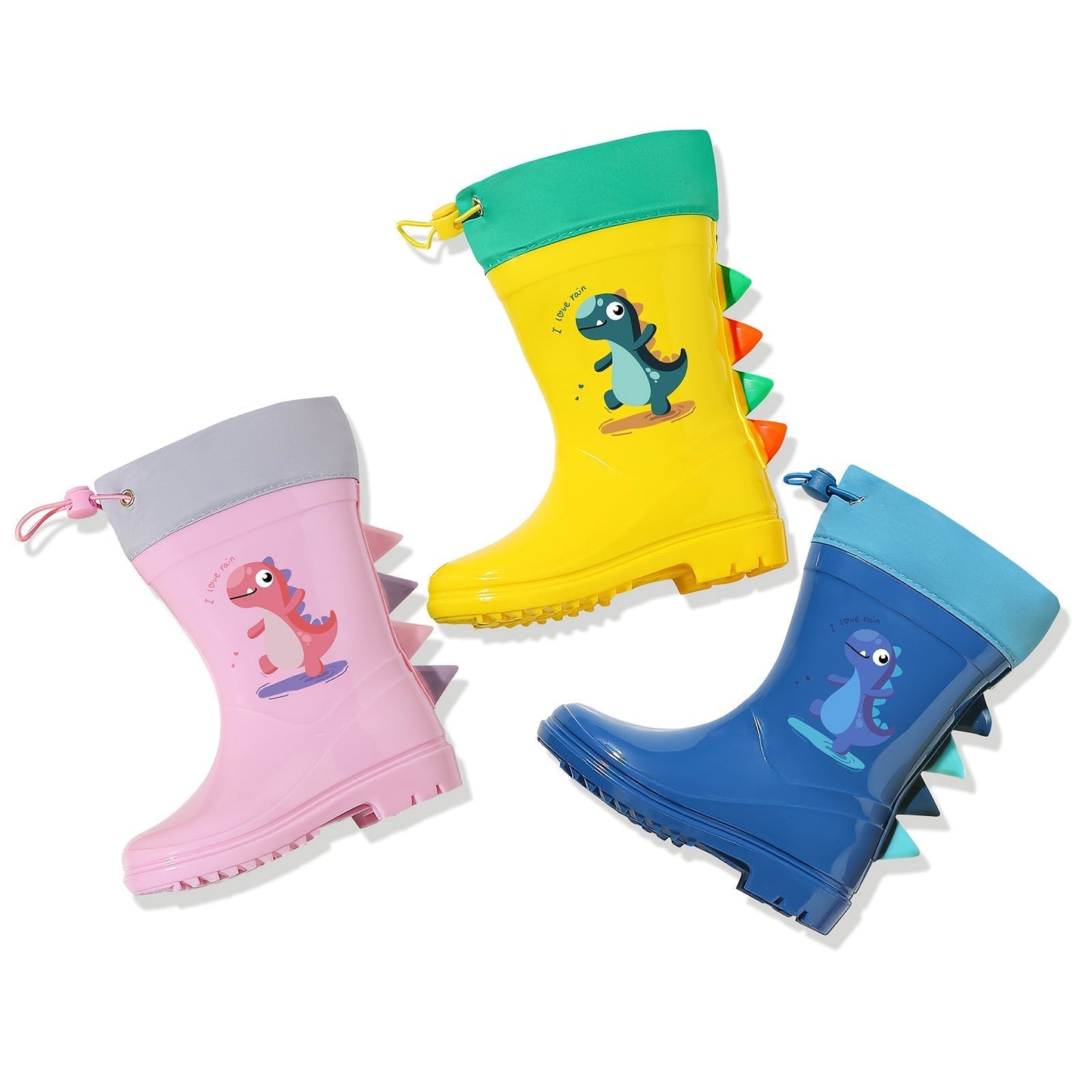 Kleurrijke Kinder Regenlaarzen met Diermotieven – Leo