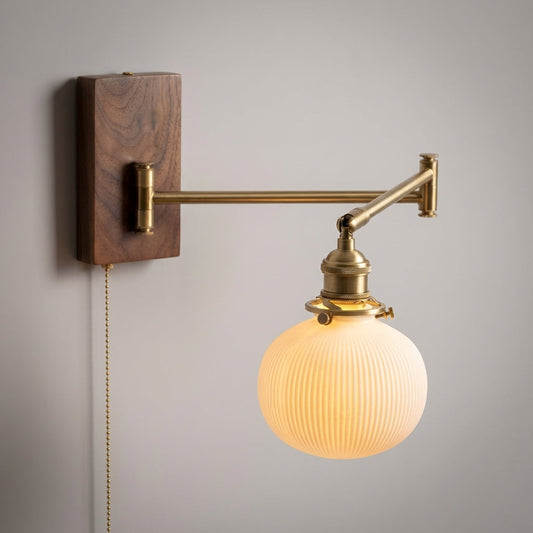 Adjustable Swing Arm Wall Lamp - Brillora