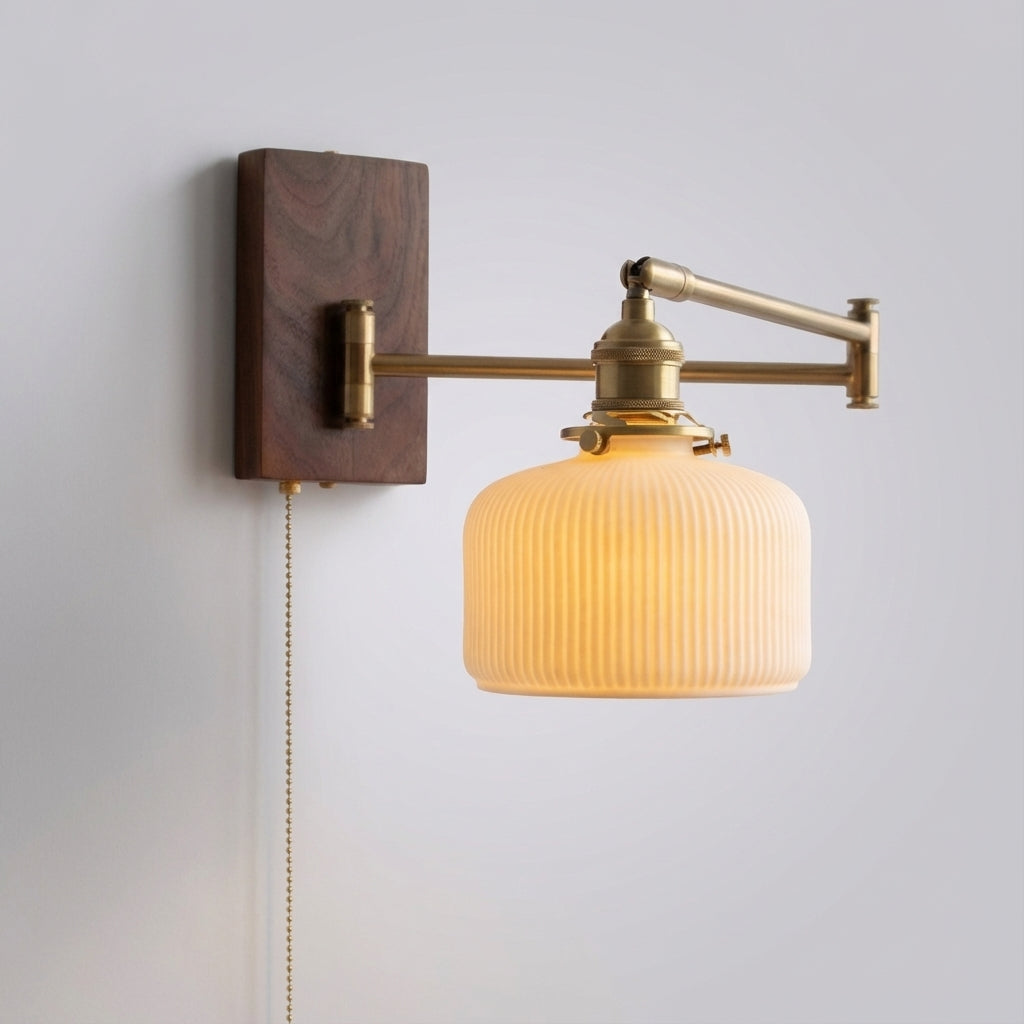 Adjustable Swing Arm Wall Lamp - Brillora