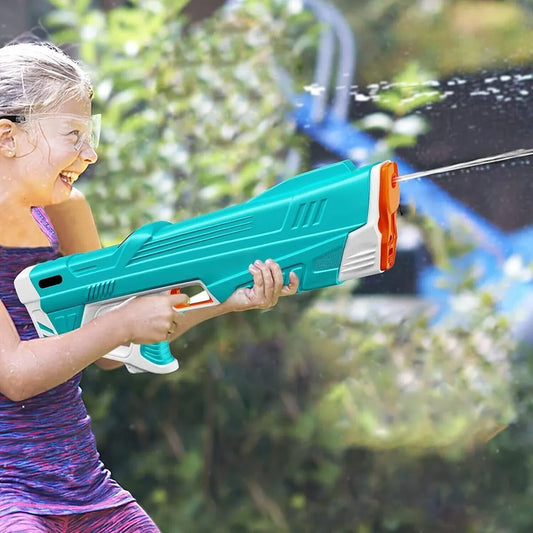 Elektrisch waterpistool met accu – voor krachtige waterstralen en lang speelplezier