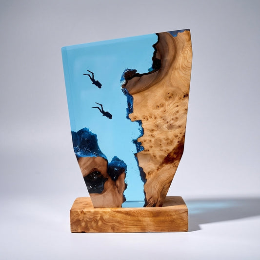 Artistic Tabletop Lamp - AbyssGlow