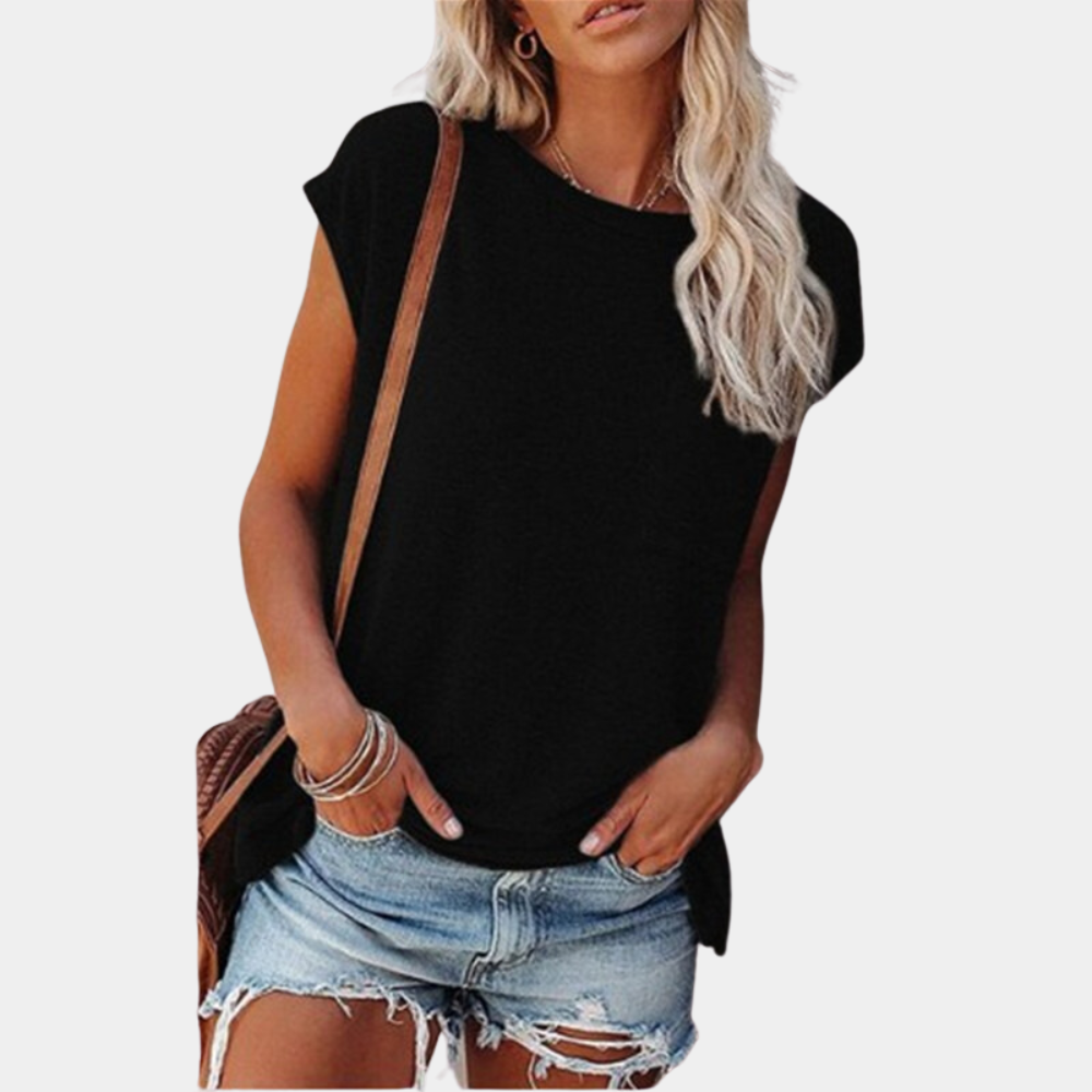 Casual Dames Zomer T-Shirt – Linae