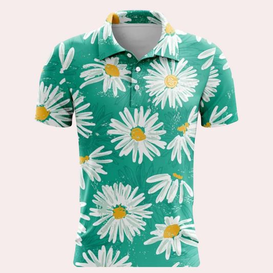 Zomers Herenpoloshirt met Comfortabele Pasvorm – Sven