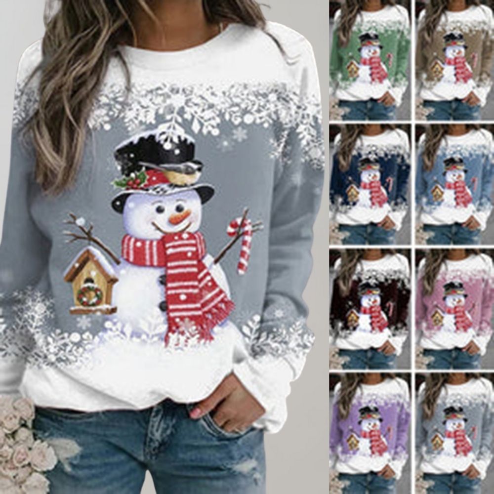 Eve - Warme Kersttrui voor Dames