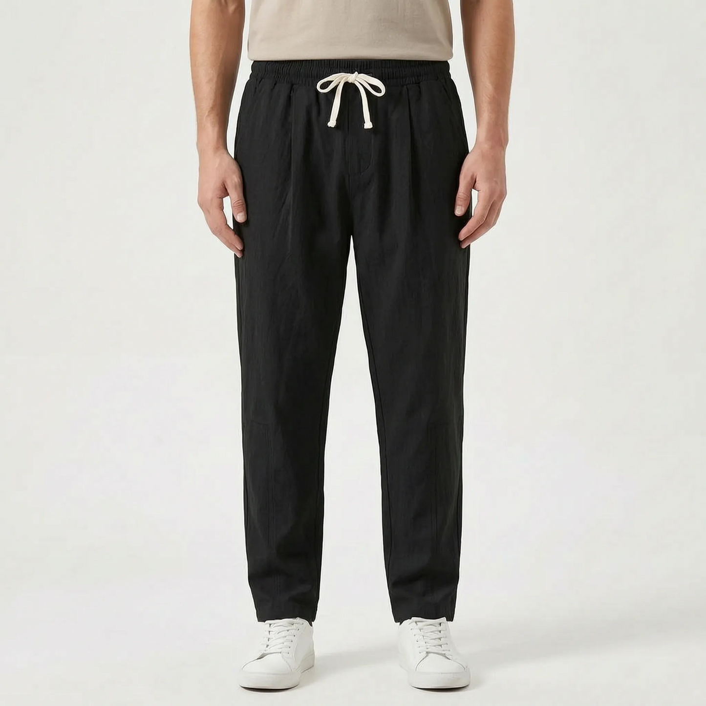 Casual Broek Met Rechte Pijpen - Sammy