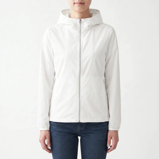 Casual Hooded Windbreaker Jacket - Vickie