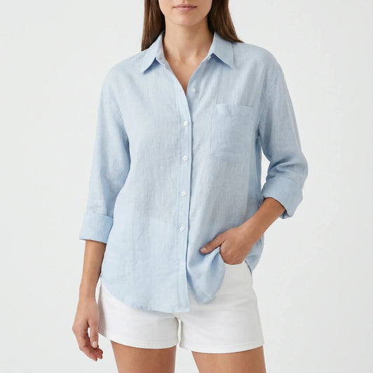 Casual Long-Sleeve Blouse - Rosalie