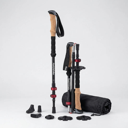 Collapsible Telescopic Trekking Pole Set - Summastride