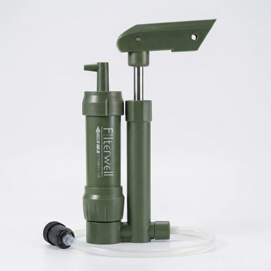 Compact Hand Pump Water Filter - Streamtek