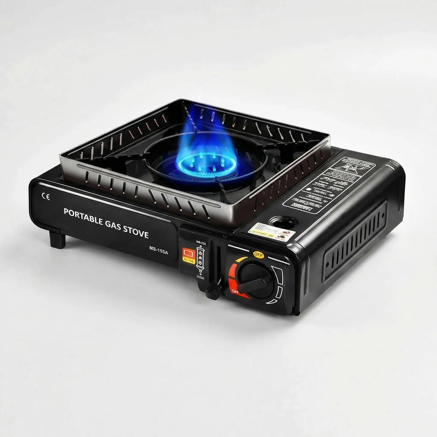 Compact Single-Burner Portable Gas Stove - Flamora