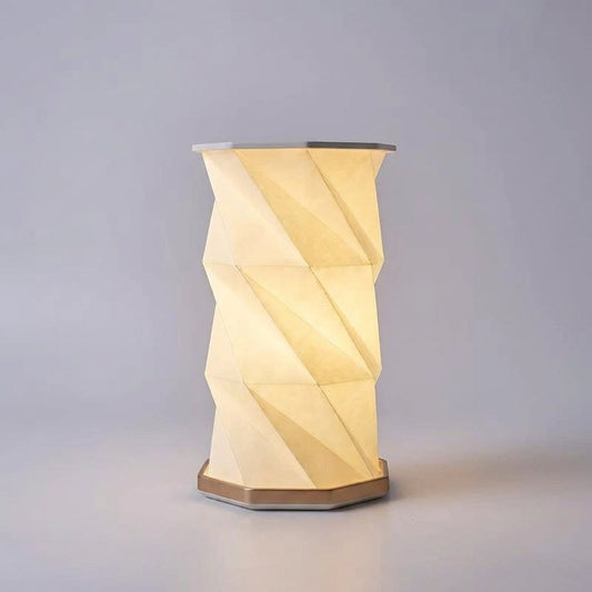 Compact Sculpted Table Lamp - Auravelle