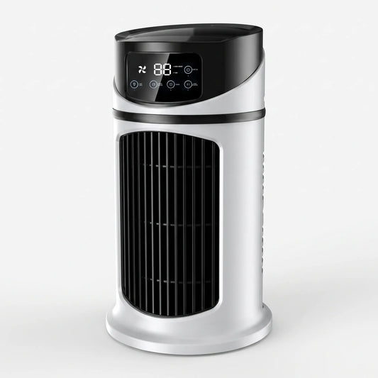 Compacte Luchtkoeler Met Water Voor Op Tafel - Breezify
