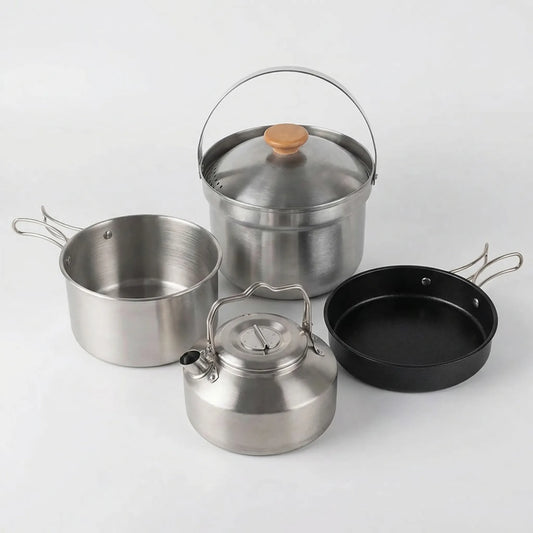 Complete Outdoor Camping Cookware Set - Campkit