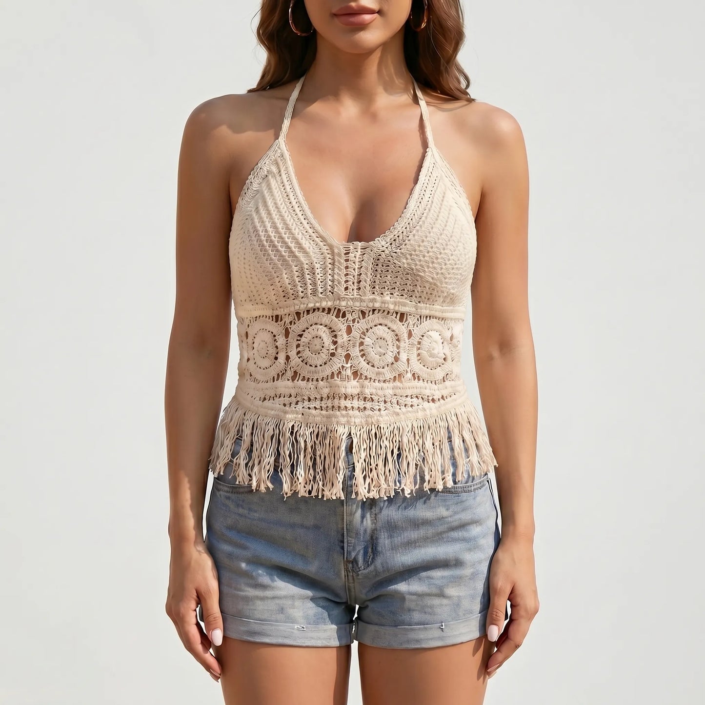Crochet Halter Top - Kate