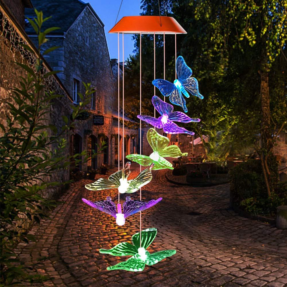 Decorative Butterfly Wind Chime - Luminflutter