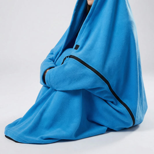 Fleece Envelope-Style Sleeping Bag - Cozaven