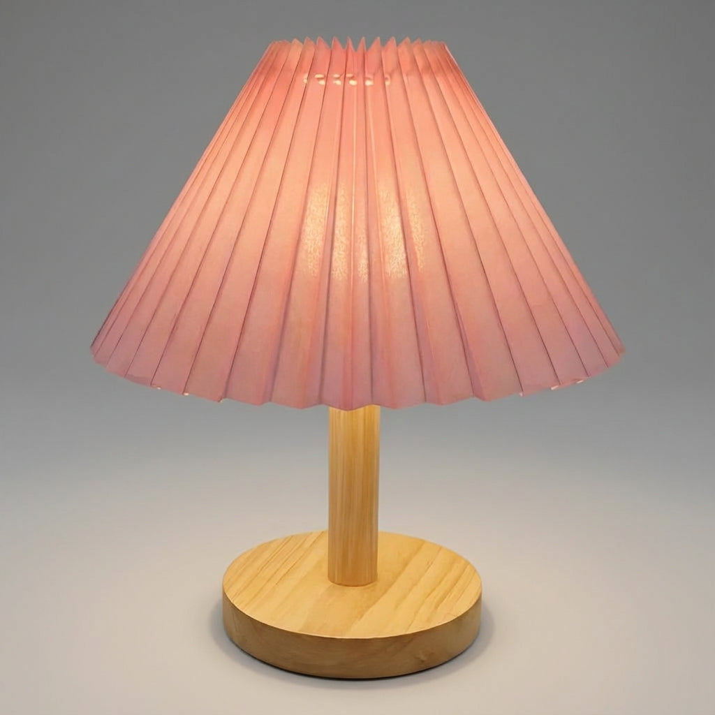 Foldable Pleated Table Lamp - Flarozi