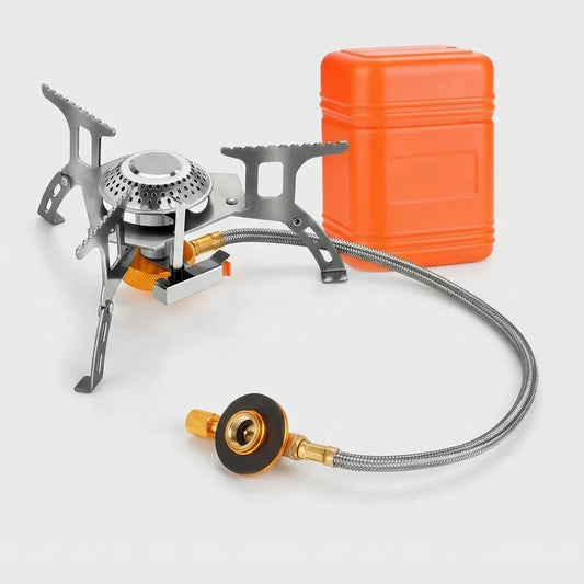 Folding Portable Gas Camping Stove - Flamrok