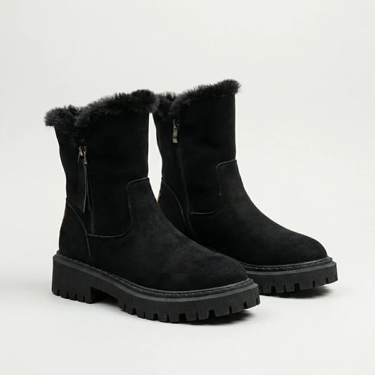 Gefütterte Damen Stiefelette - Charleen