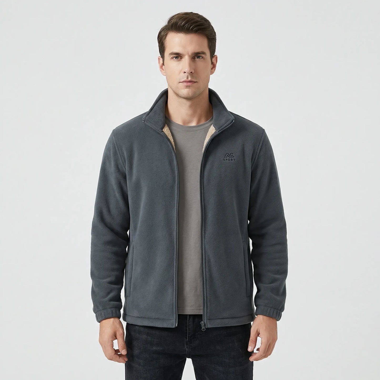 Gevoerd Outdoor Fleecevest Met Rits - Ken