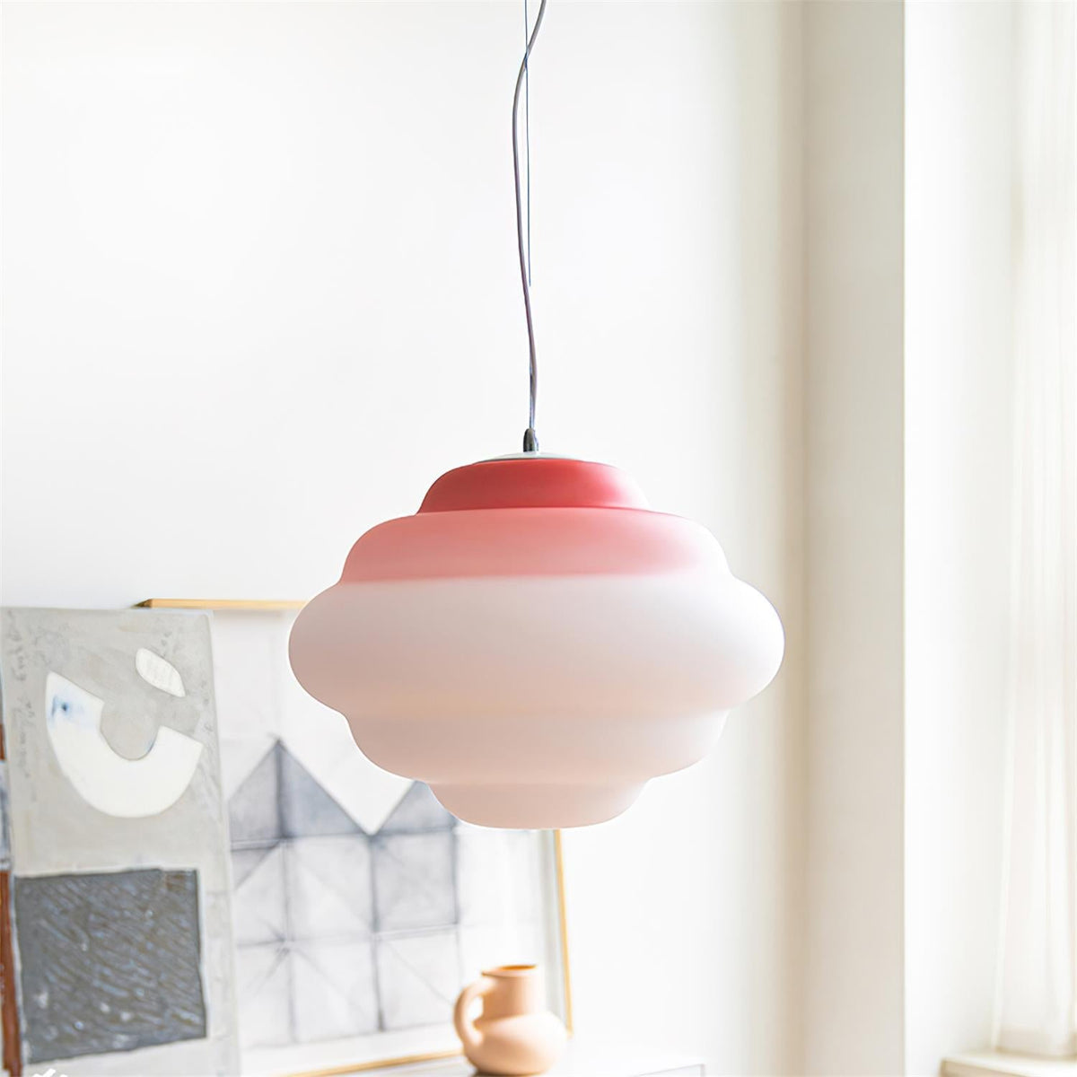 Hanglamp met Gradiënt en Zachte Lichtverspreiding - Aérola