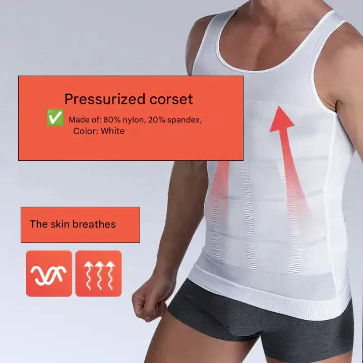 Corrigerend Herenhemd met Shaping Effect – Noah