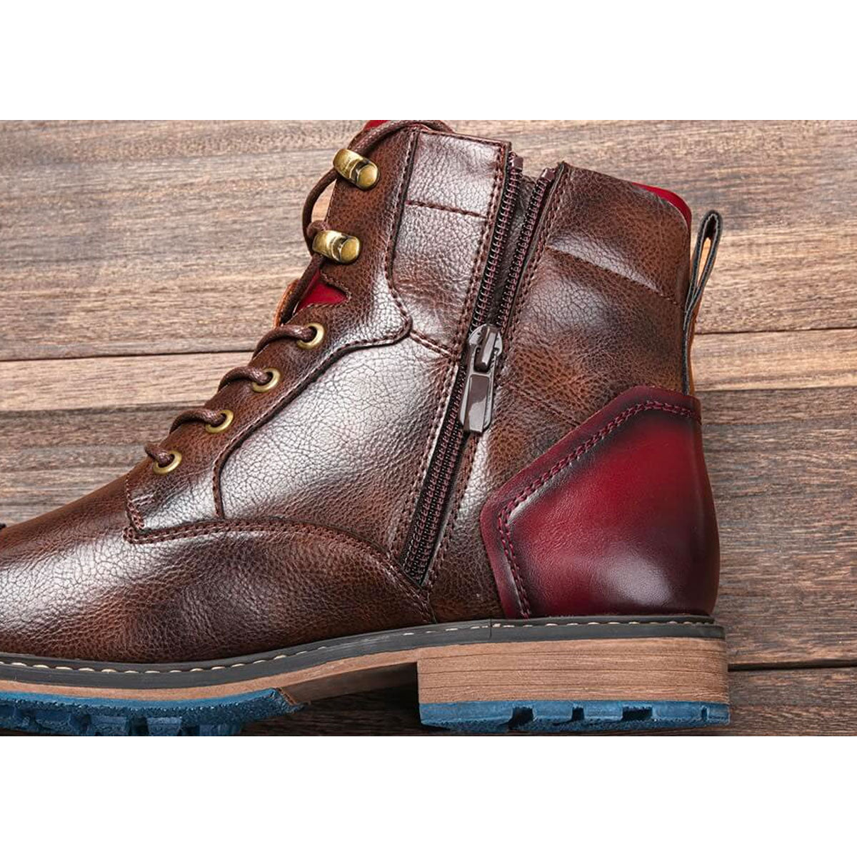 Bruine Heren Oxford Laarzen – Jules