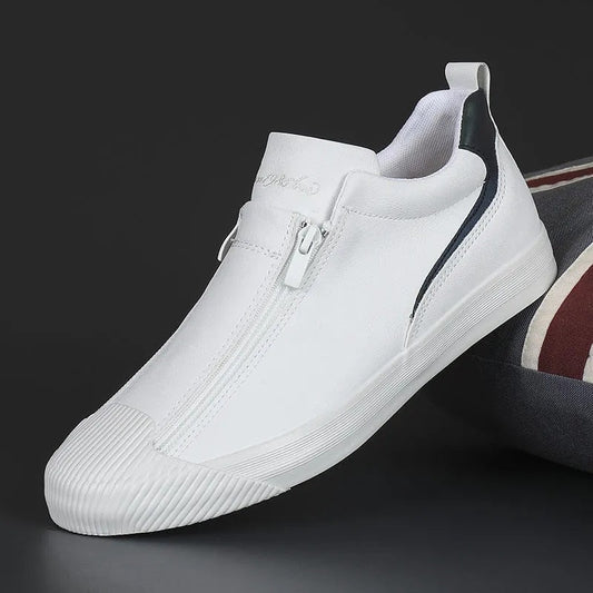 Heren Sneakers met Rits en Comfort – Noah
