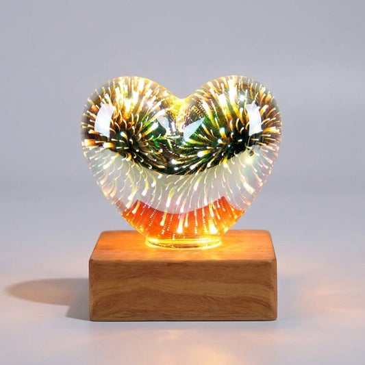 Heart Shaped LED Lamp - Heartflare