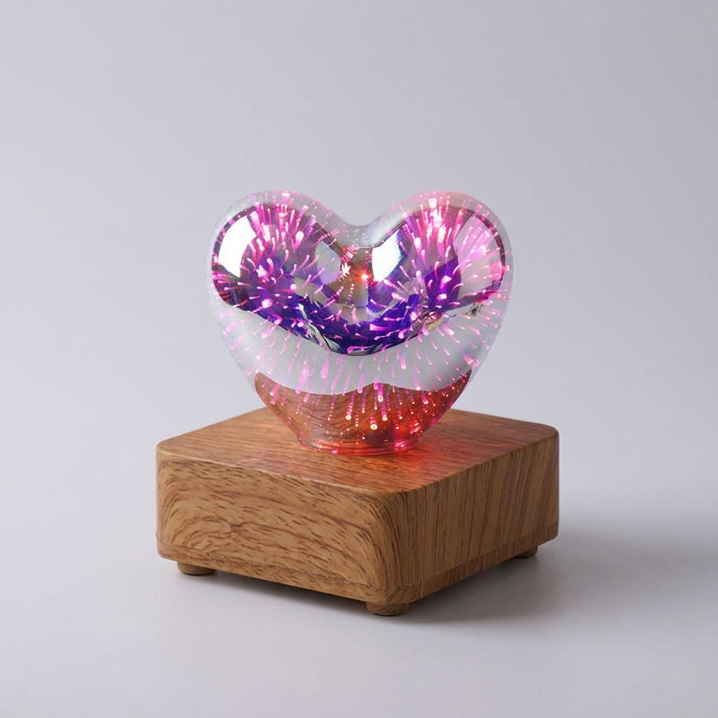 Heart Shaped LED Lamp - Heartflare