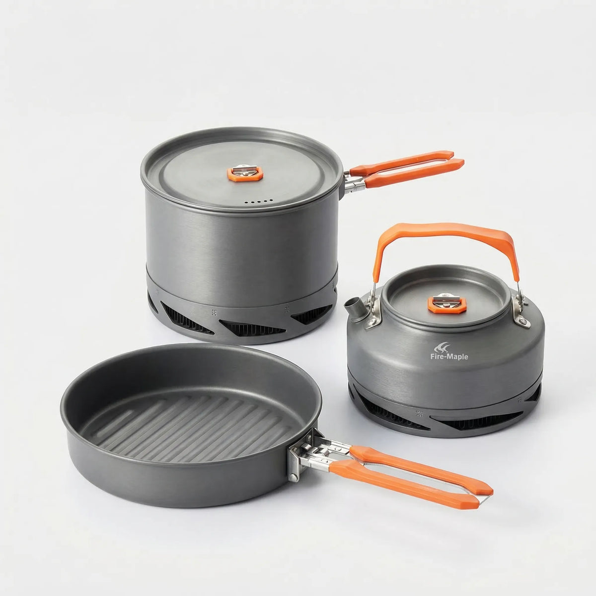 Heat Exchanger Camping Cookware Set - Hikepot
