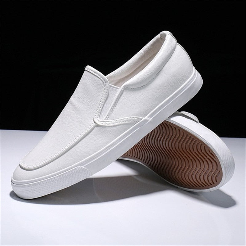 Leren Heren Slip-On Sneakers – Jonas