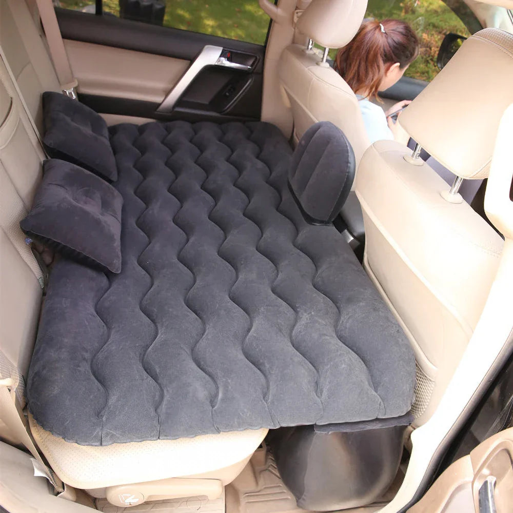 Auto Luchtopblaasbare Reis Matras met Kussens & Repareerset - RoadRest