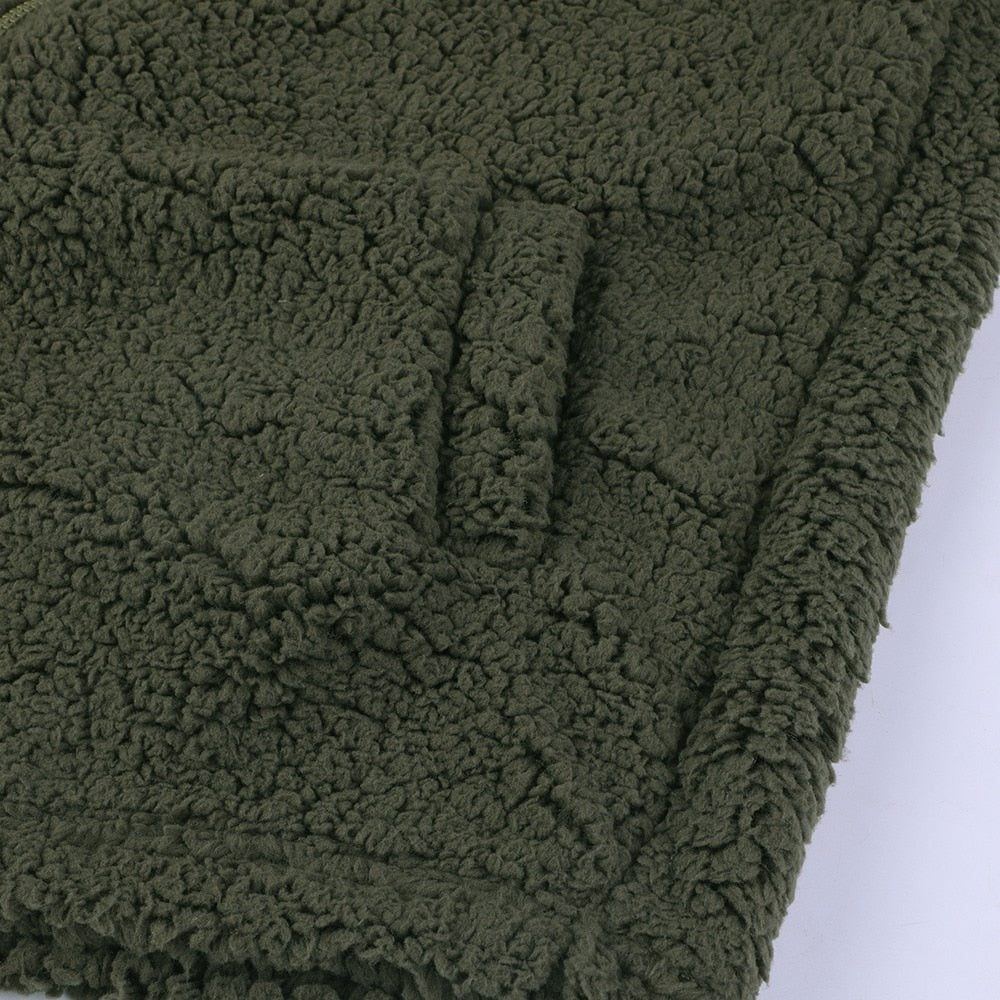Fluffy Damesvest met Capuchon - Sofia