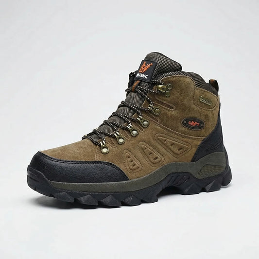 High-Top Lace-Up Outdoor Hiking Boot - Trailgrip