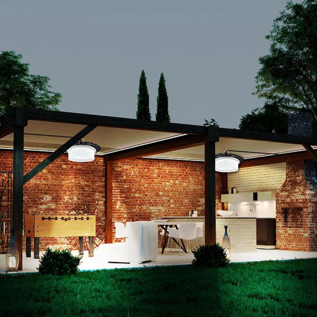 High Output Solar Security Light - Soluxis